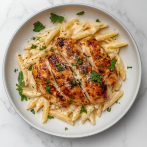 Garlic Parmesan Chicken Pasta